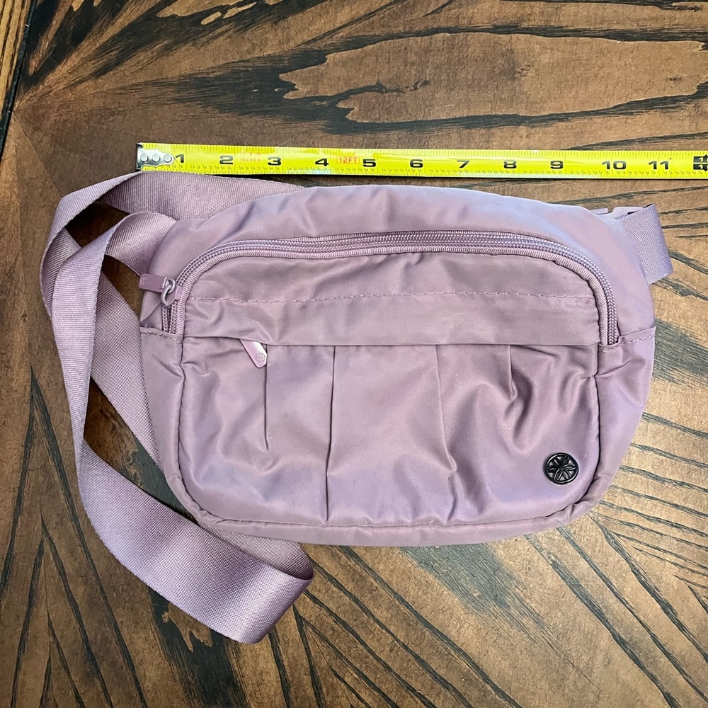 GAIAM Lilac Crossbody Belt Bag